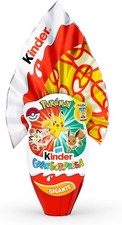 Kinder GranSorpresa Gigante Pokemon,Cioccolato al Latte con Doppia Sorpresa,320g