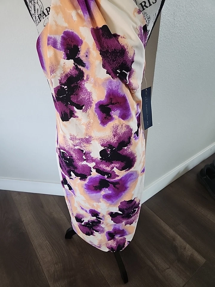 Vestido midi RACHEL Rachel Roy Harland estampado floral-multicolor-L  Foto 3 de 4