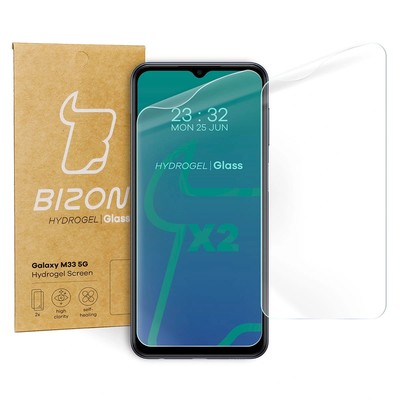Bizon Glass Hydrogel Samsung Galaxy M33 5G [2 PACK]