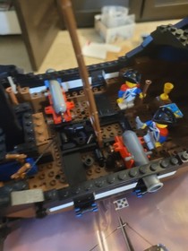 LEGO 6274 Caribbean Clipper 1989 Bluecoat Ship w Sails Cannons Minifigs COMPLETE