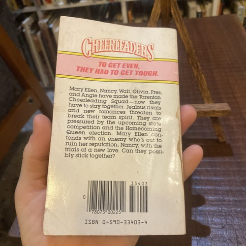 CHEERLEADERS GETTING EVEN CHRISTOPHER PIKE PB 1985 SCHOLASTIC ROMANCE Damaged - Picture 2 of 9