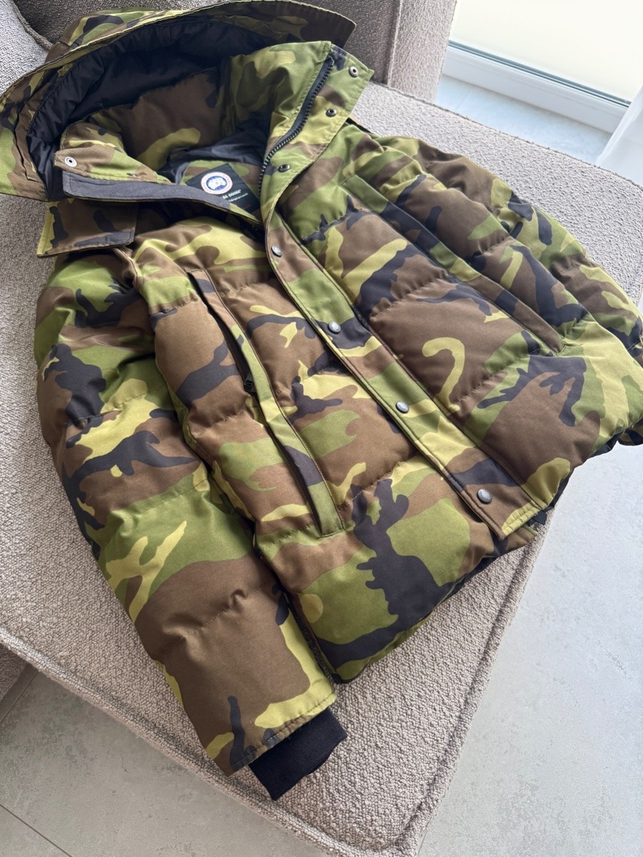 Authentic Men's CANADA GOOSE Wyndham Parka Down Puffer Jacket Coat