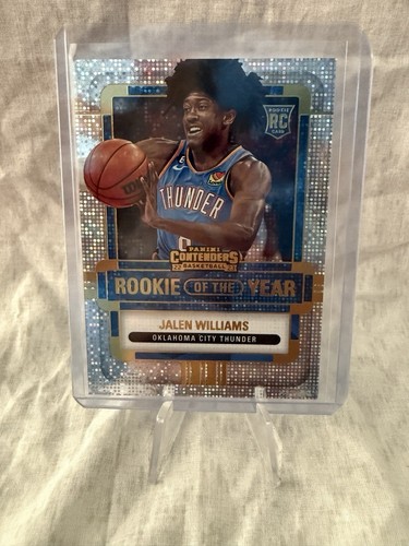 2022-23 Panini Contenders - Rookie of the Year Contenders Jalen Williams #16...