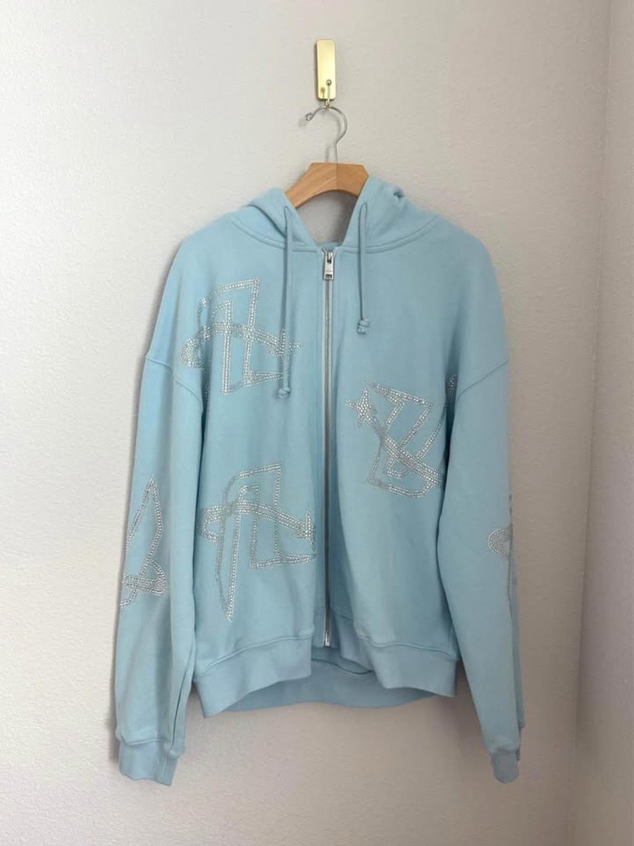 お*。様 unknown ziphoodie Hello Darkness Zip-Up Hoodie (Unisex) | Broken Society