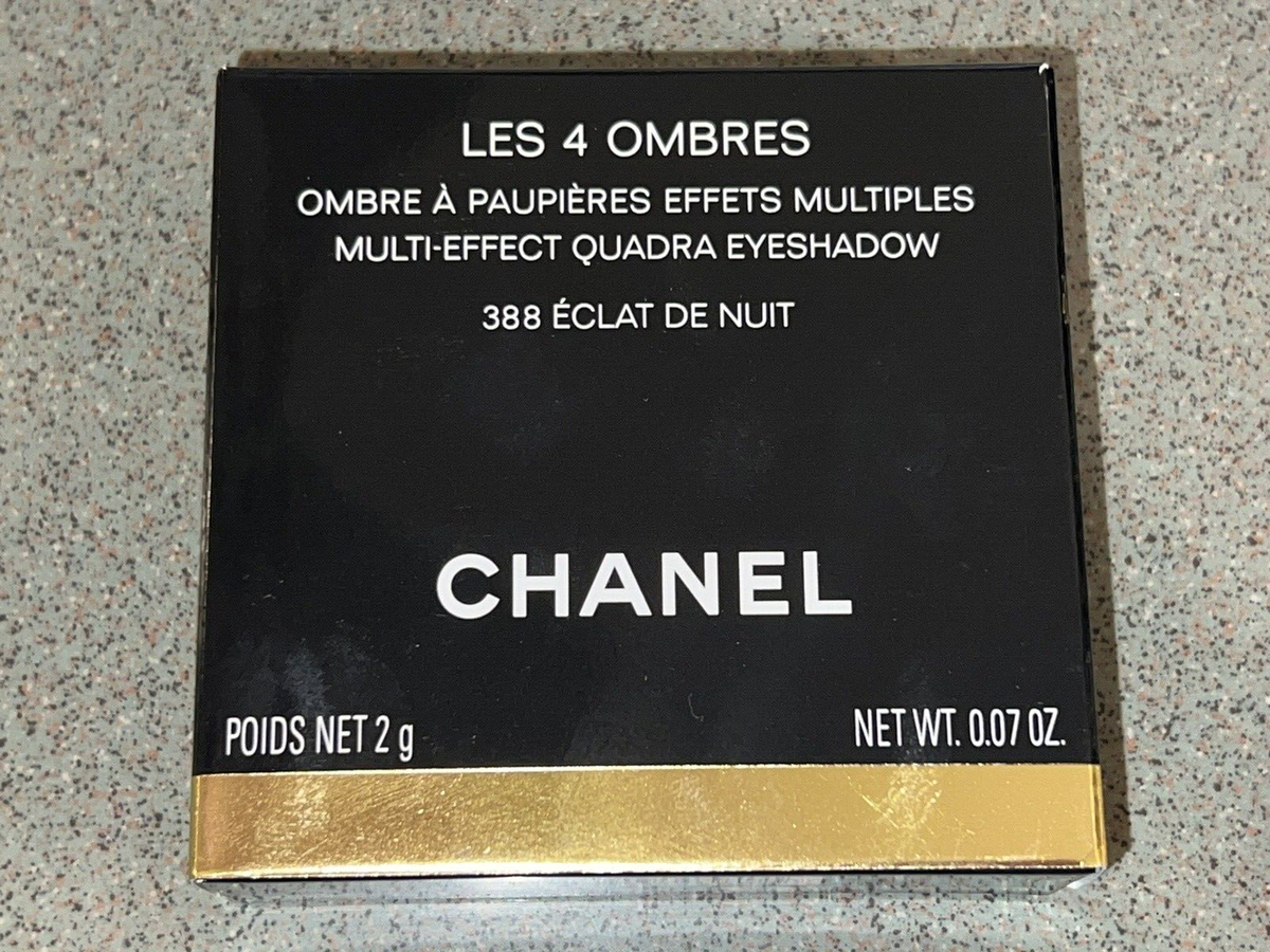 CHANEL LES 4 OMBRÉS QUADRA EYESHADOW ECLAT DE NUIT #388 LE NEW