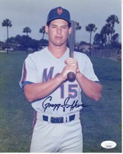 Gregg Jeffries Signed Autographed 8x10 Color Photo JSA 