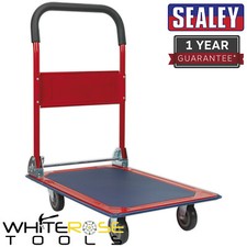 Sealey Platform Truck 150kg Capacity Trolley Lift Moving Warehouse
