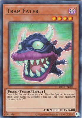 Trap Eater NM OP19 (#2) OTS Tournament Pack 19 Yugioh