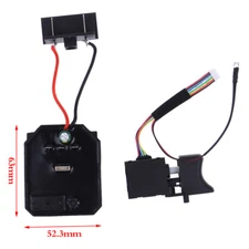 1Pc Control Board Pin+1Pc Switch 18V 21V For Dayi 2106 Brushless Machine