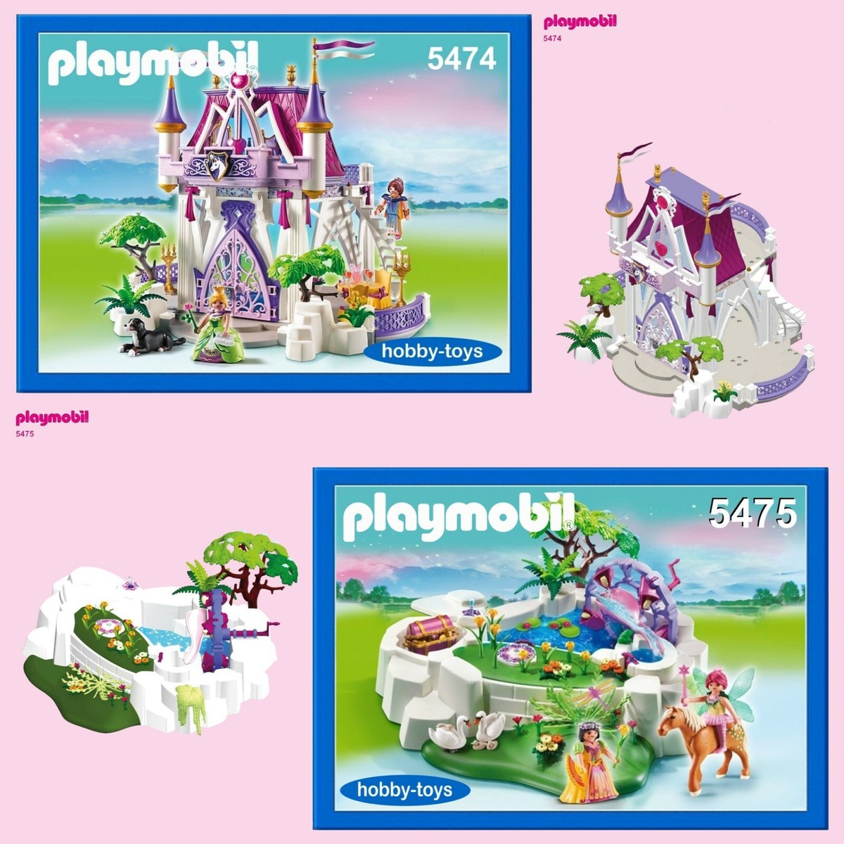 Playmobil Princess Unicorn Jewel Castle 5474 5475 SPARE PARTS SERVICE 