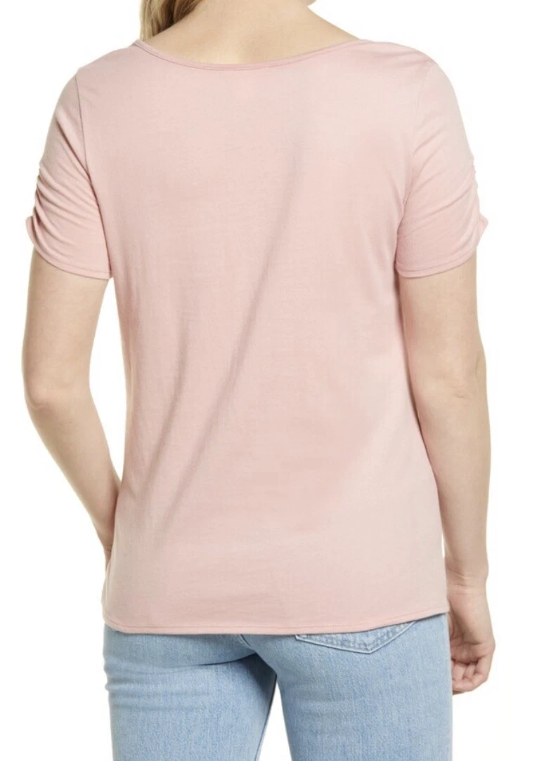 caslon ruched tee