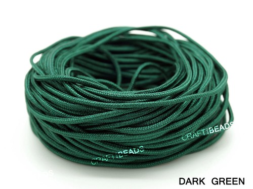 2mm Chinese Knot Nylon Cord Shamballa Macrame Beading Kumihimo String 20 Yards - Picture 15 of 25