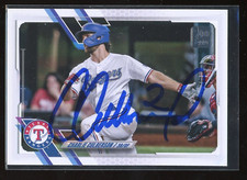 2021 Topps CHARLIE CULBERSON Signed Card autograph RANGERS DODGERS BRAVES