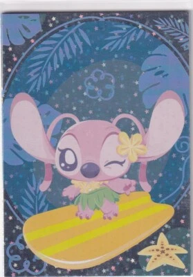 Figurina Panini 2025 Stitch Sparkling Fun Trading Card n.114 Stella - Star Holo