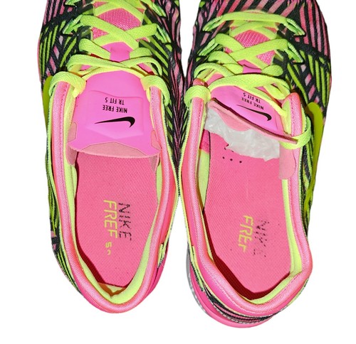 Scarpe da corsa Nike Free 5.0 TR Fit 5 da donna taglia 10,5 rosa caldo fitness atletico - Foto 4 di 15