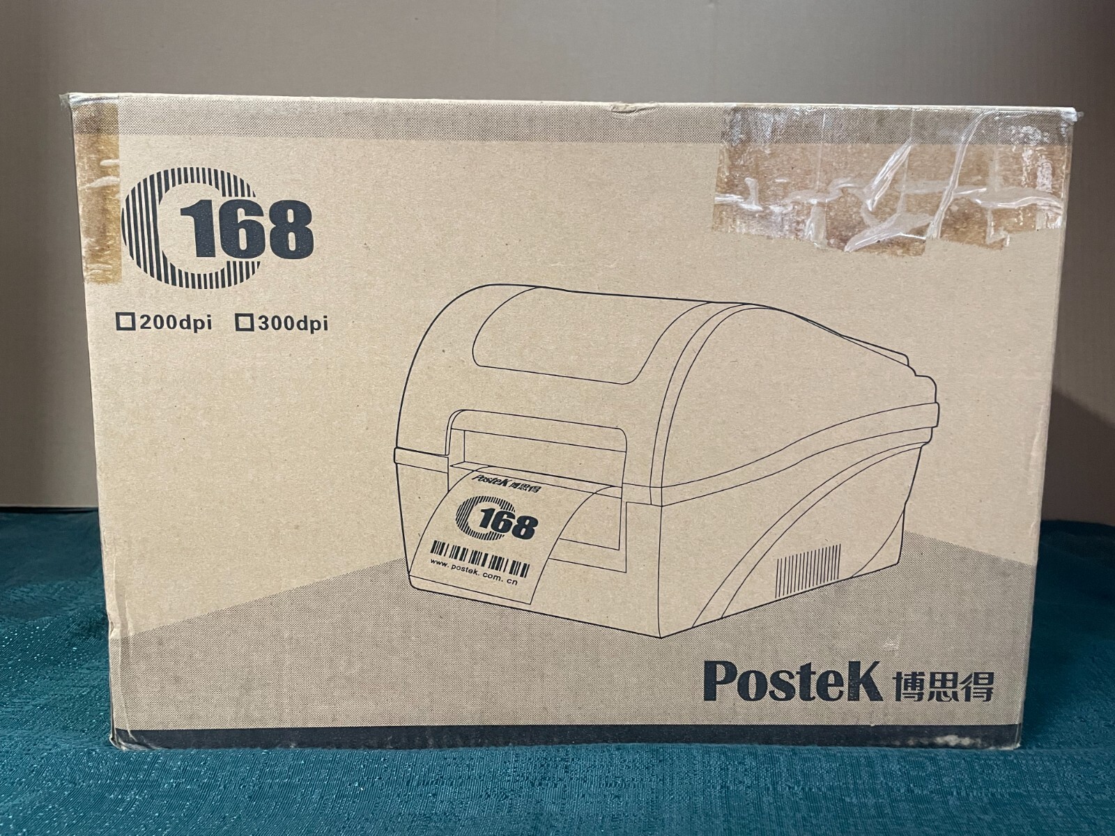 Postek C168/200s Barcode Label Printer (P/N 00.8082.001) eBay