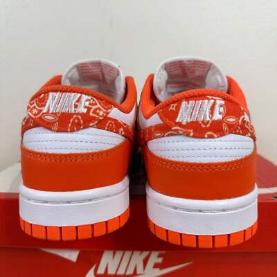 『TEN PAISLEY S/S ORANGE S』 Nike Dunk Low Essential Paisley Pack Orange Sz 5.5 (7W) | eBay