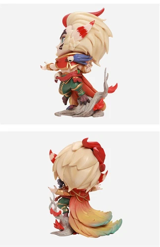 Offizielle LOL League of Legends Rakan & Xayah Statue Figur Modell Spielzeug Sammlung - Bild 8 von 11