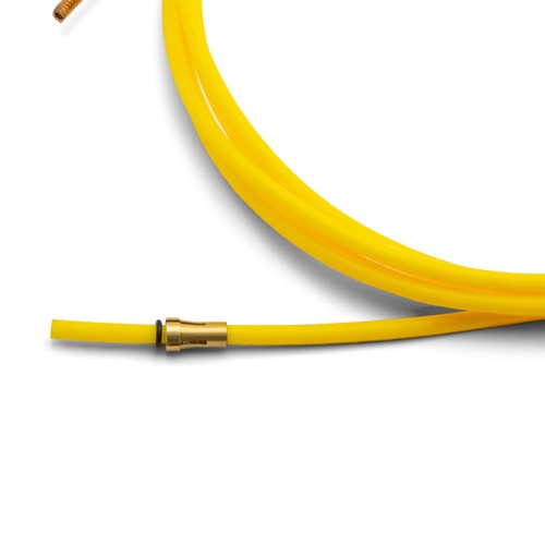 2 x 5 Meter Binzel Style Aluminium MIG Liner 1.2mm to 1.6mm - Yellow - Picture 3 of 6