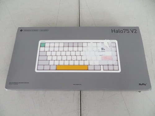 Nuphy Halo75 V2 75% Mechanical Wireless Keyboard Ionic Raspberry Switches