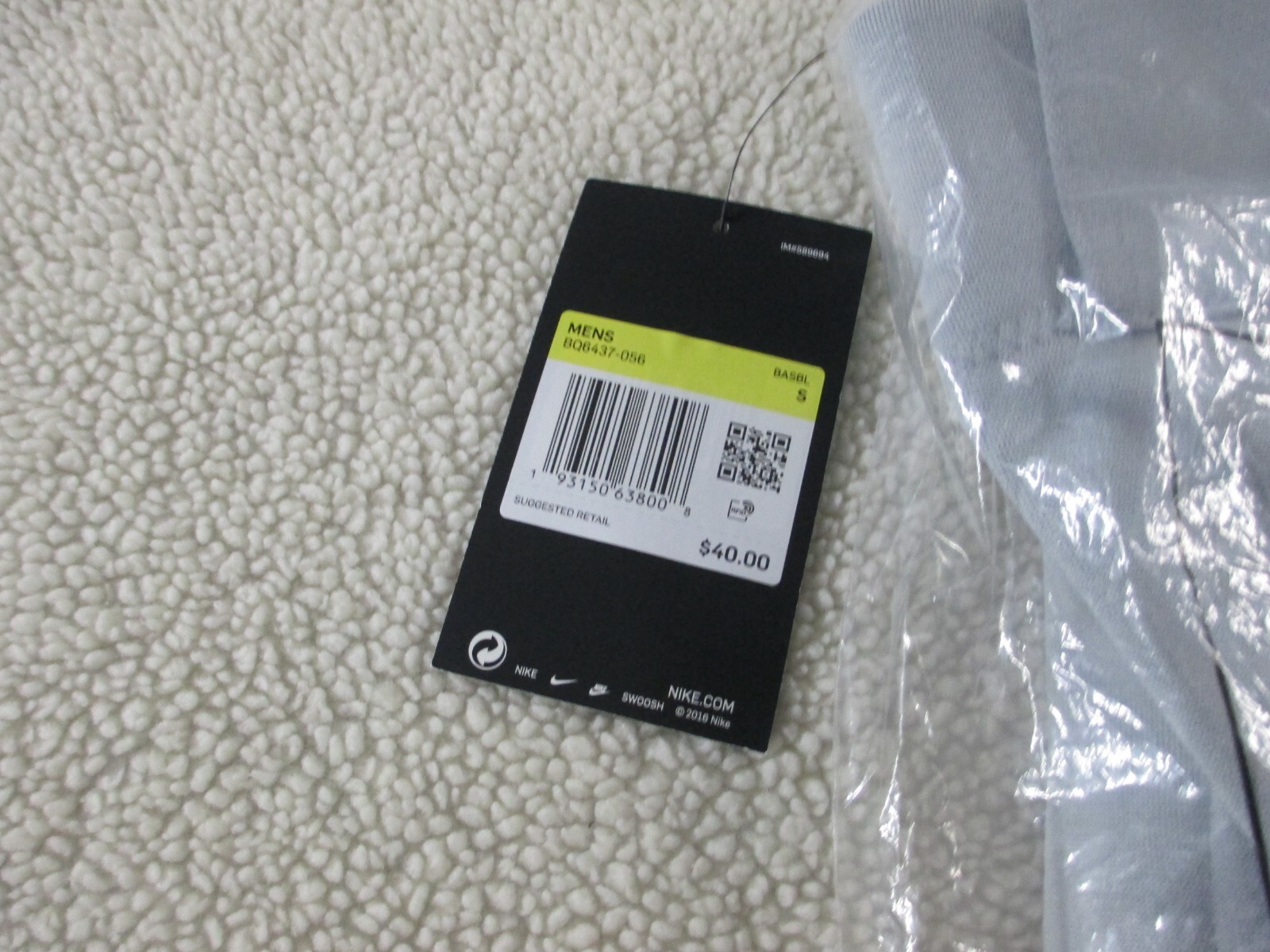 Nike Vapor Baseball Pants Men’s Small High Knicker Gray Red Piped