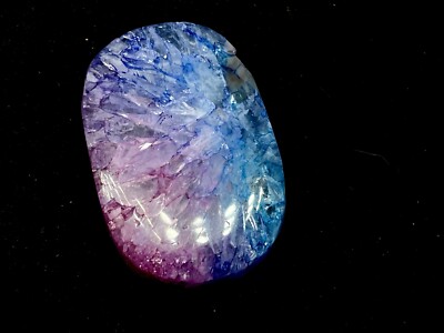 Solar Quarz Regenbogen C5 Cabochon gelocht Anhänger Grade B