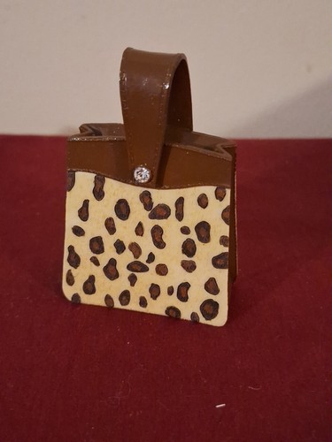 Classic Couture 2000 Lady Sabena Faux Leopard Mode Schuh Handtasche Hut & Ständer - Bild 7 von 18