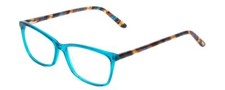 Ernest Hemingway 4696 Women Cateye Eyeglasses Teal Blue Green Crystal/Brown 54mm