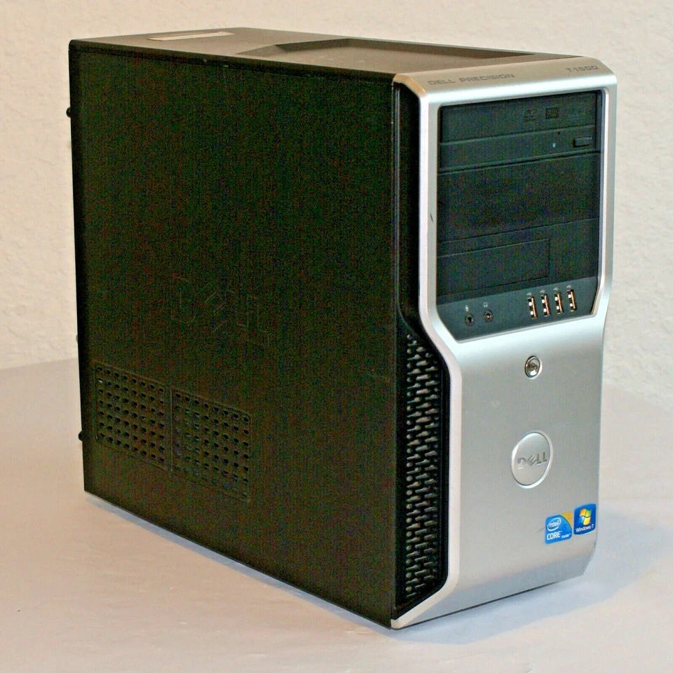 Dell Precision T1500 Workstation i5-760 2.80GHz 8GB 250GB Windows 10 pro - Image 2 of 4