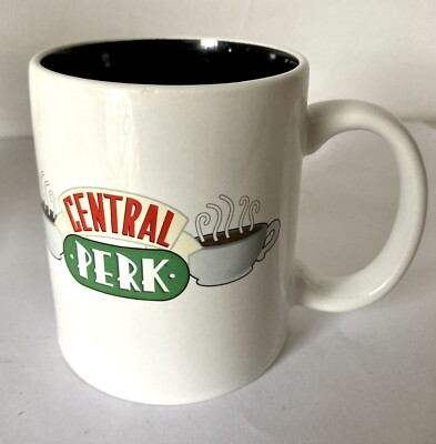 Friends TV-Serie Zak! Designs Central Perk weiß schwarz innen Kaffeebecher