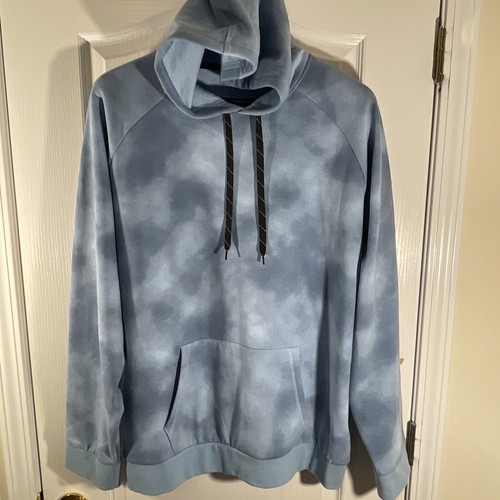 Zelos Men's Active Sportswear Long Sleeve Fleece Workout Gym Pullover