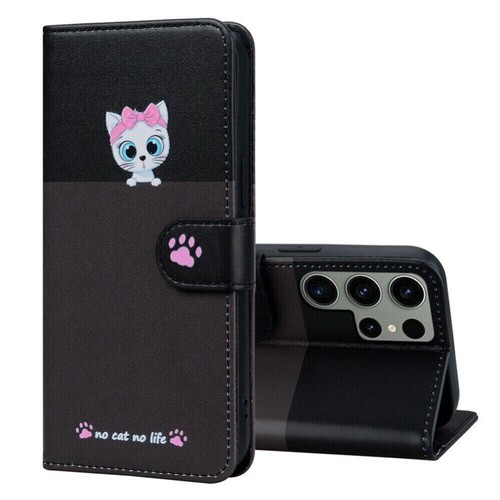 For Samsung S25 S24 FE S23 S22 S21 S20 Ultra Plus Leather Wallet Case Flip Cover - Picture 58 of 61
