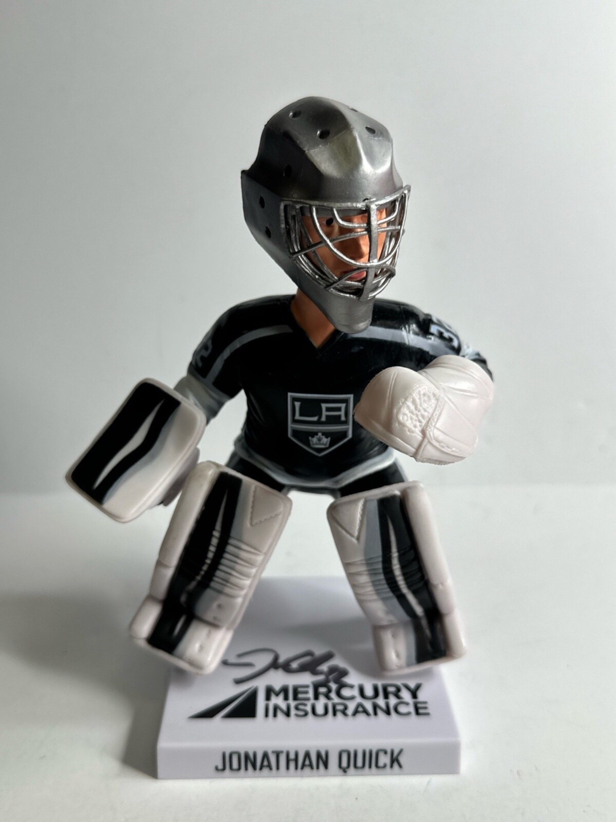 Jonathan Quick Autographed Signed Los Angeles Kings LA Kings Bobblehead PSA Y50977 