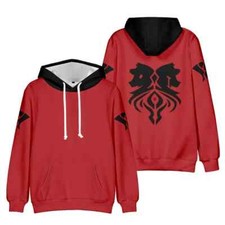 Anime Aaron Hoodies Zipper Varsity Jacket Merch Hoodies Women Men Hooded Sweater