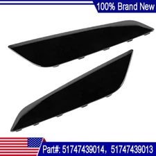 New LH & RH Side Black Fender Duct Trim Fits For BMW G30 5 Series 2017-2020 USA
