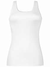 38-52 Weiss 6er Pack Damen Unterhemd Achselhemd aus Baumwolle 2504 Naturana Gr