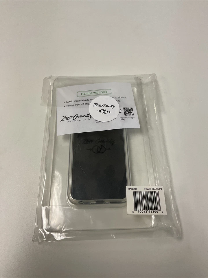 Funda para teléfono iPhone SE3/SE2/8 gravedad cero - estampado floral rosa/amarillo Foto 2 de 2