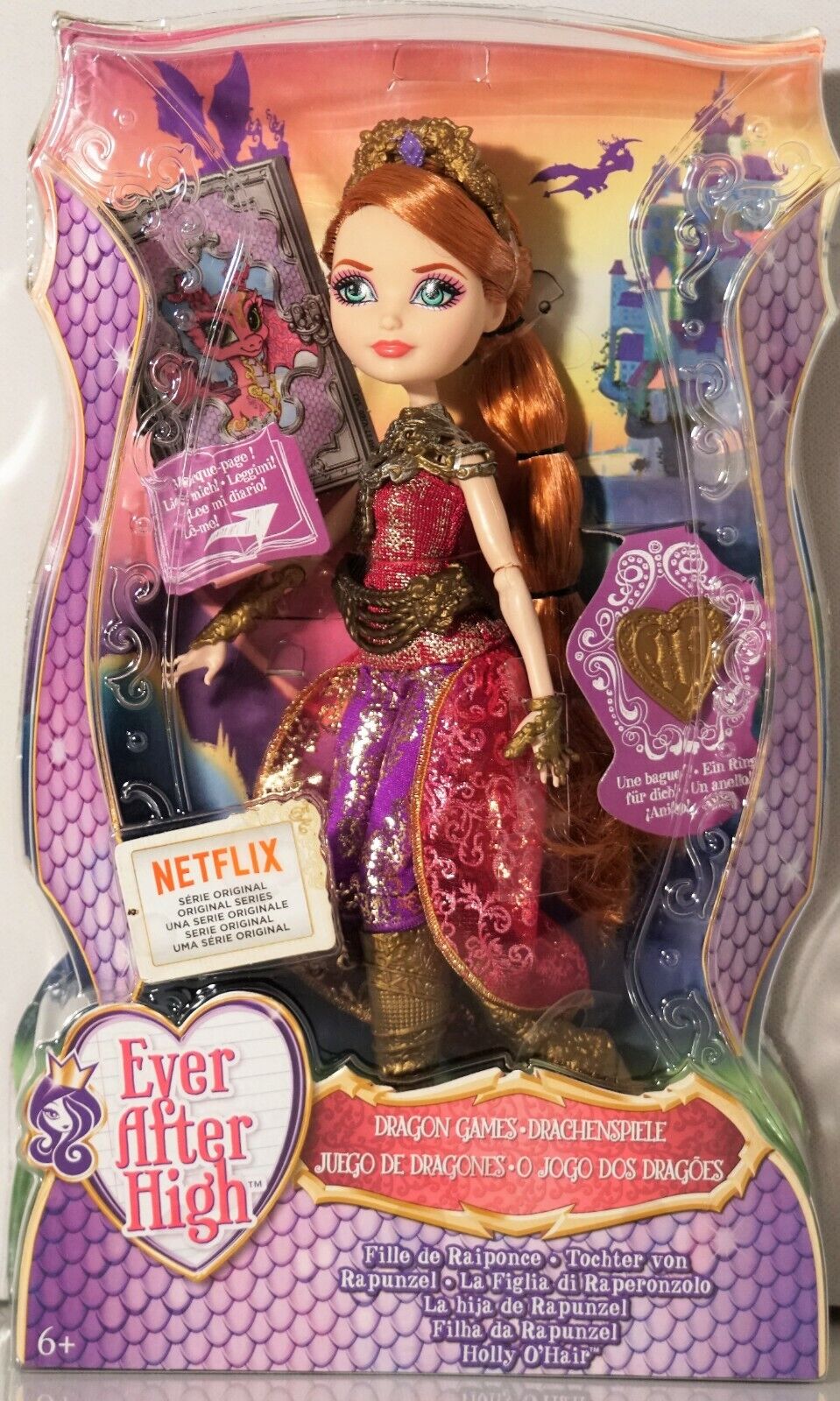 Boneca Ever After High Holly O'Hair - Jogo de Dragões