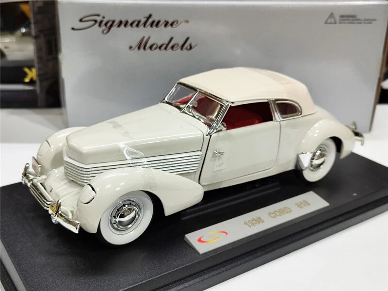 1/18 for Signature Models 1936 FOR CORD 810 Classic Car Jump Plate Light Truck - Image 4 of 4