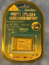 Maximal Power Digital Camera & Camcorder Battery 