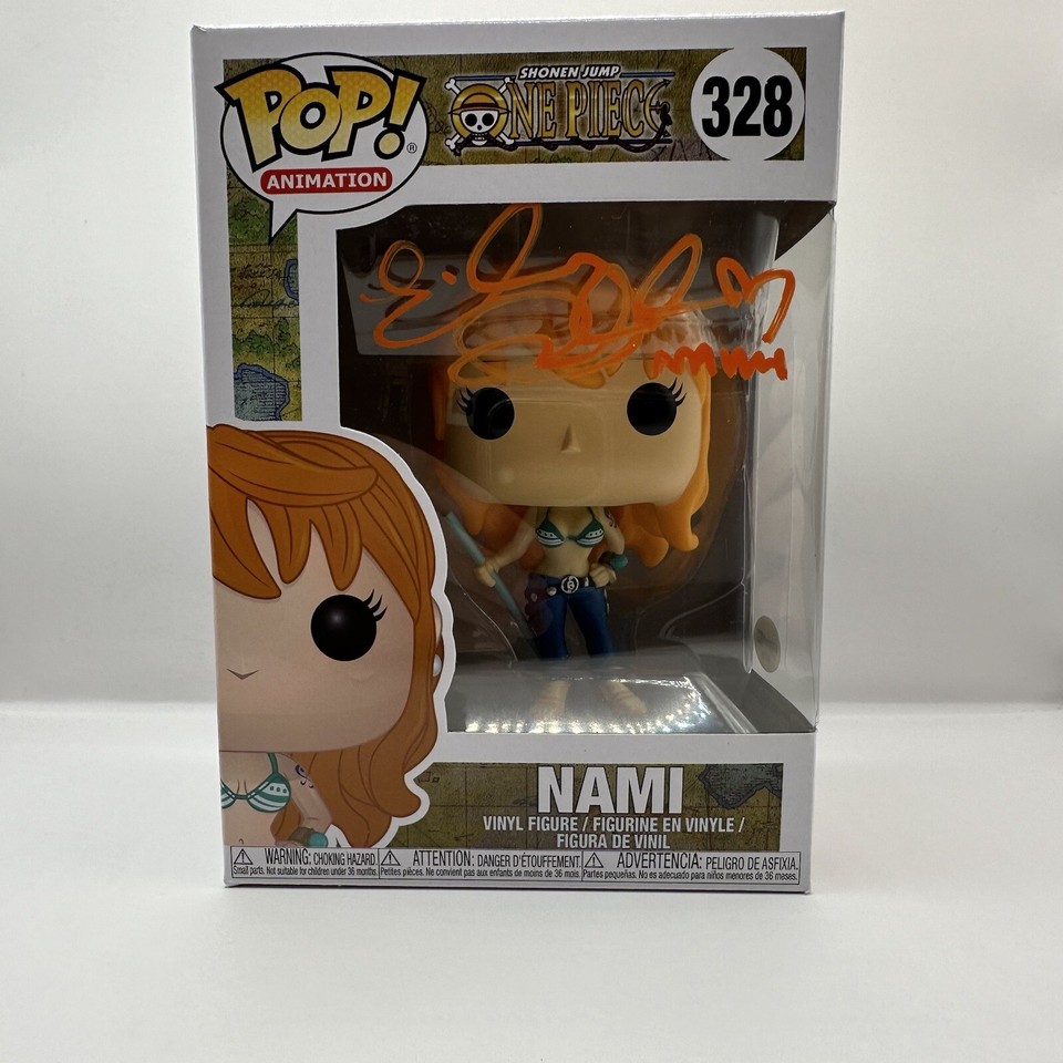 Emily Rudd AUTOGRAPH One Piece - Nami Signed Funko Pop ACOA | eBay