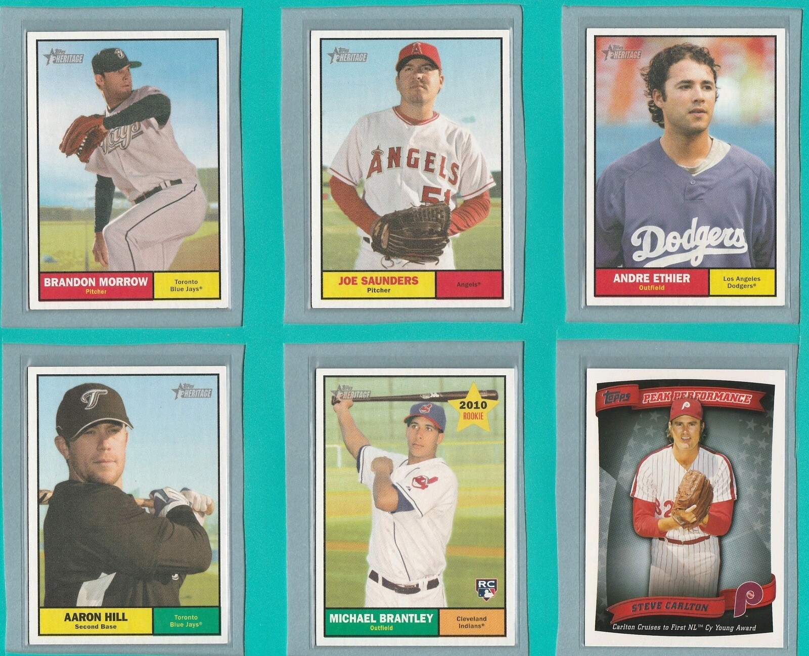 2010 Topps Heritage #210 Andre Ethier