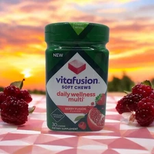 Vitafusion Women's Soft Chews Berry Fusion, 30 ct EXP 03/2026