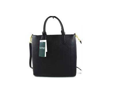 ralph lauren faux leather tote