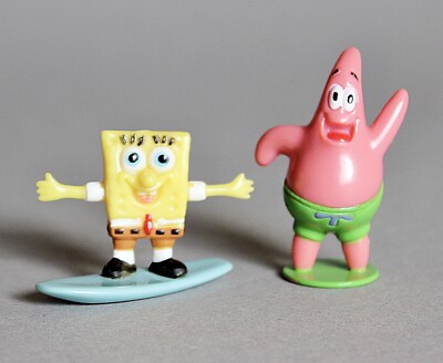 Spongebob und Patrick Figuren