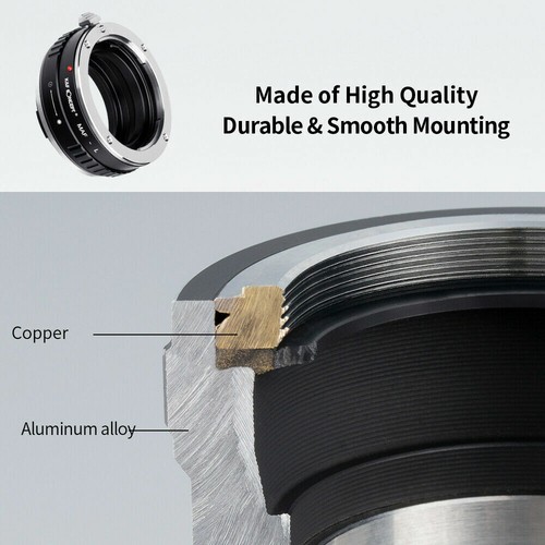 K&F Adapter for Minolta AF Sony A lens to Leica SL TL TL2 CL Sigma fp S1 S1R S1H - Picture 6 of 12