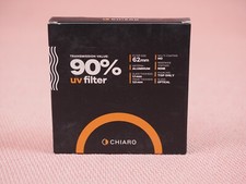 Chiaro 62mm 90-UVAT UV Filter Brand New