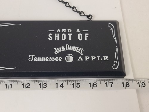 Jack Daniels Tennessee Apple Chalkboard Sign Bar Shot Special Menu Mancave Decor - Picture 7 of 10