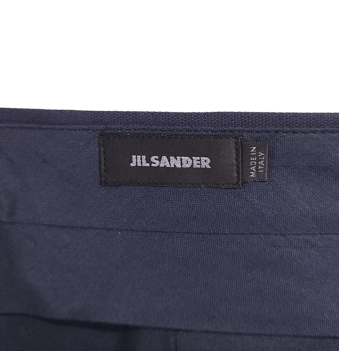 Jil Sander by RAF Simons Tailor Made Trousers 44 US M Navy Cotton