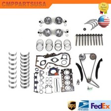 Engine Pistons Rebuild Kit For Vw Golf Audi 1.4 Tsi Cav Cth Blg Ea111 19mm